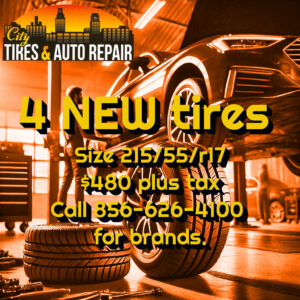 4 NEW TIRES / DISCOUNT INCLUDED